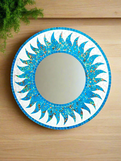 Sun Mosaic Mirror