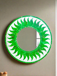 Sun Mosaic Mirror