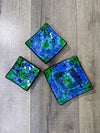 Set of 3 Square Mosaic Bowls