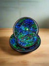 Set of 3 Round Mosaic Bowls