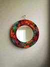 Round Mosaic Mirror