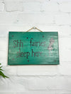 Fairies Sleep Plaque