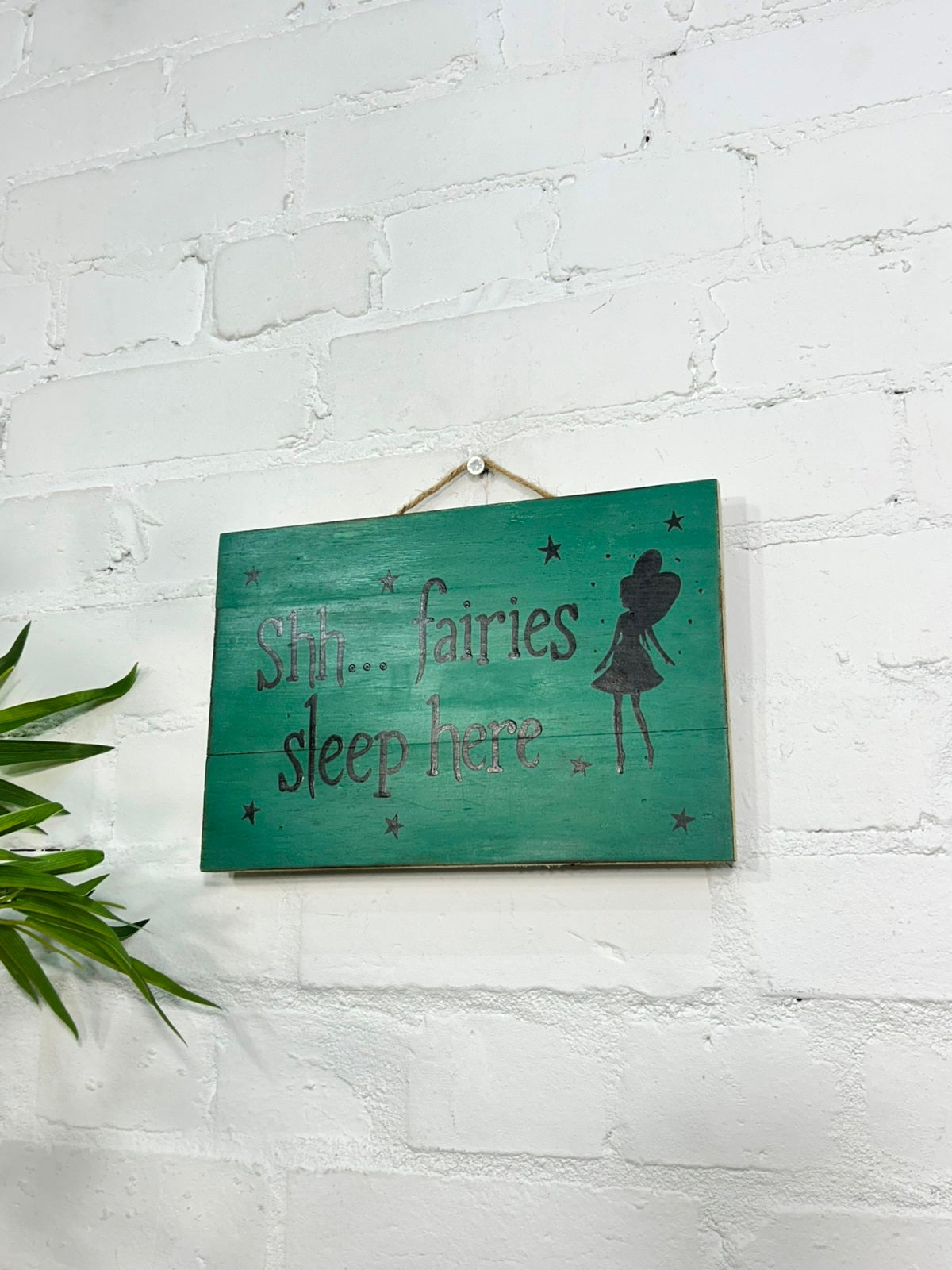 Fairies Sleep Plaque