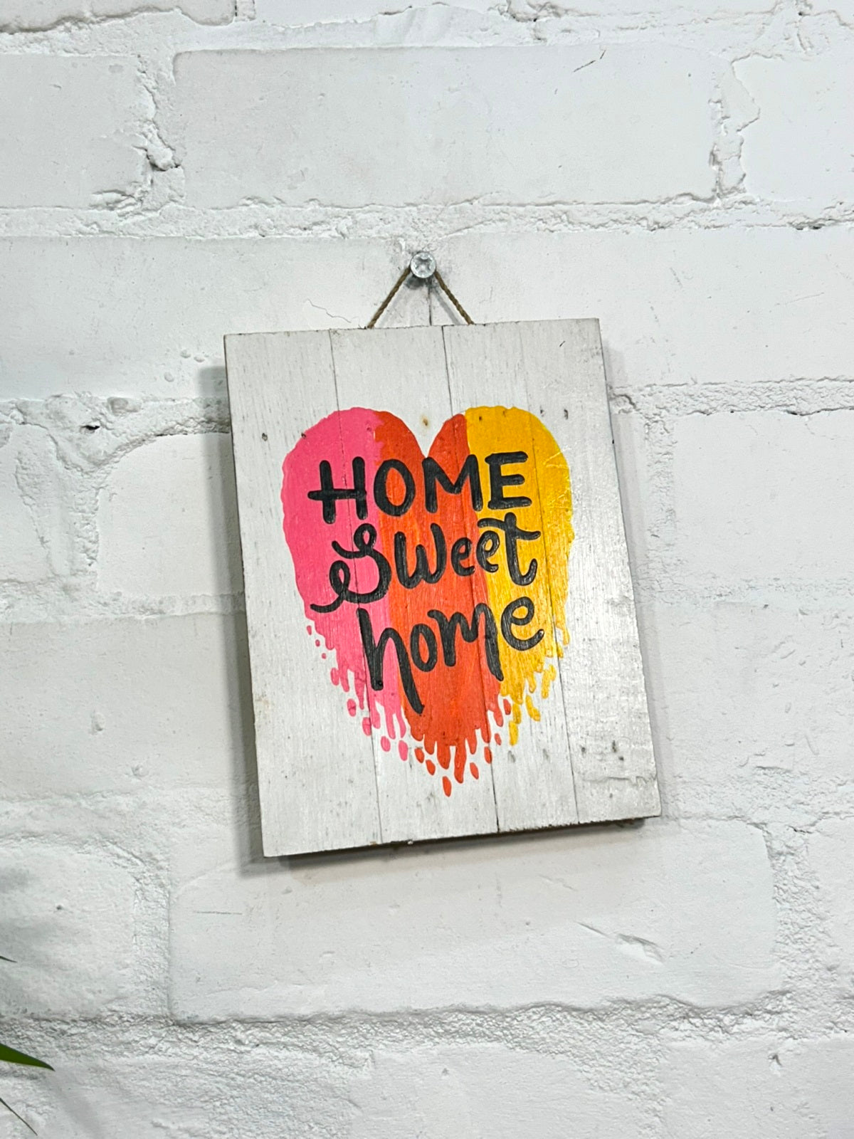 Home Sweet Home Plaque
