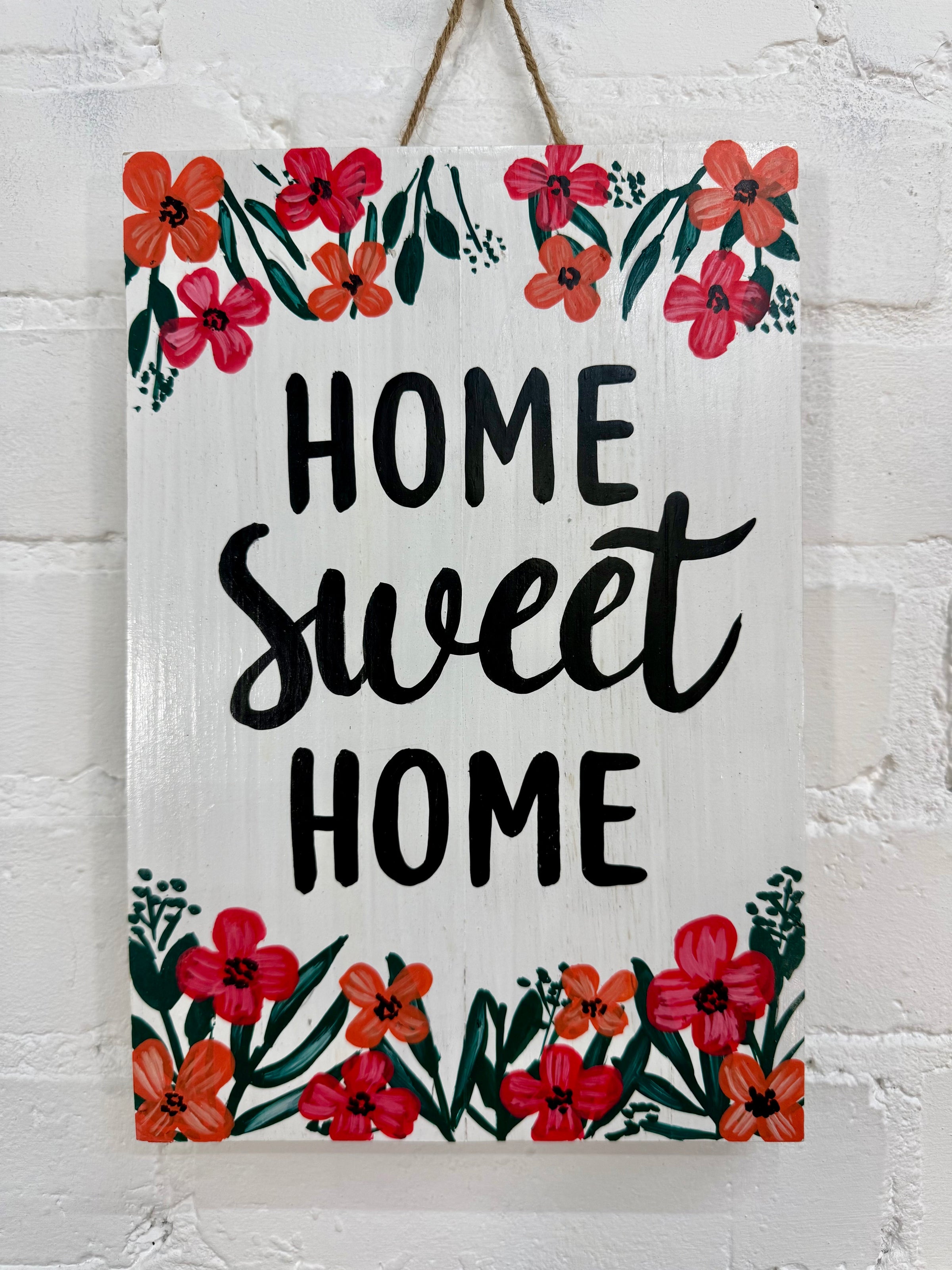 Home Sweet Home Plaque