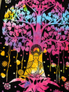 Rainbow Tree And Buddha