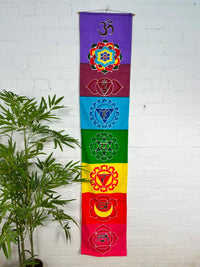 Long Chakra Wall Hanging