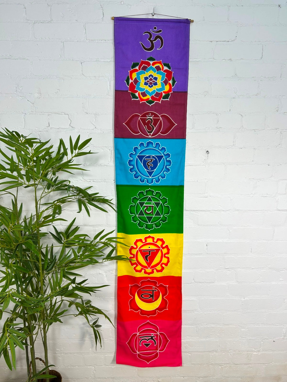 Long Chakra Wall Hanging