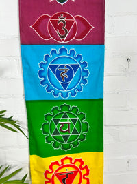 Long Chakra Wall Hanging