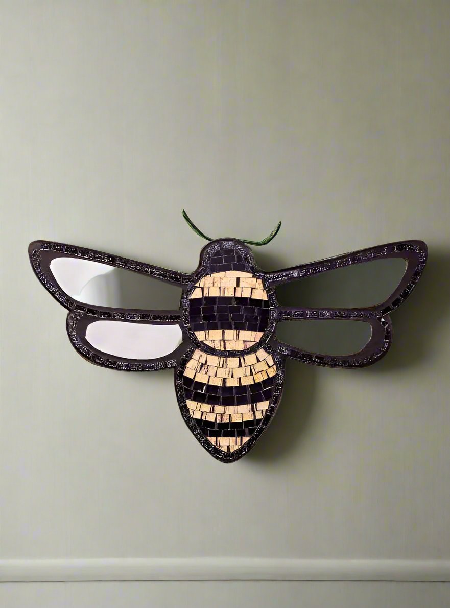 Bee Mosaic Mirror