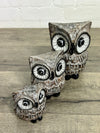 Set Of 3 Owls