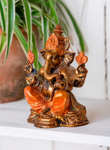 Painted Resin Ganesh