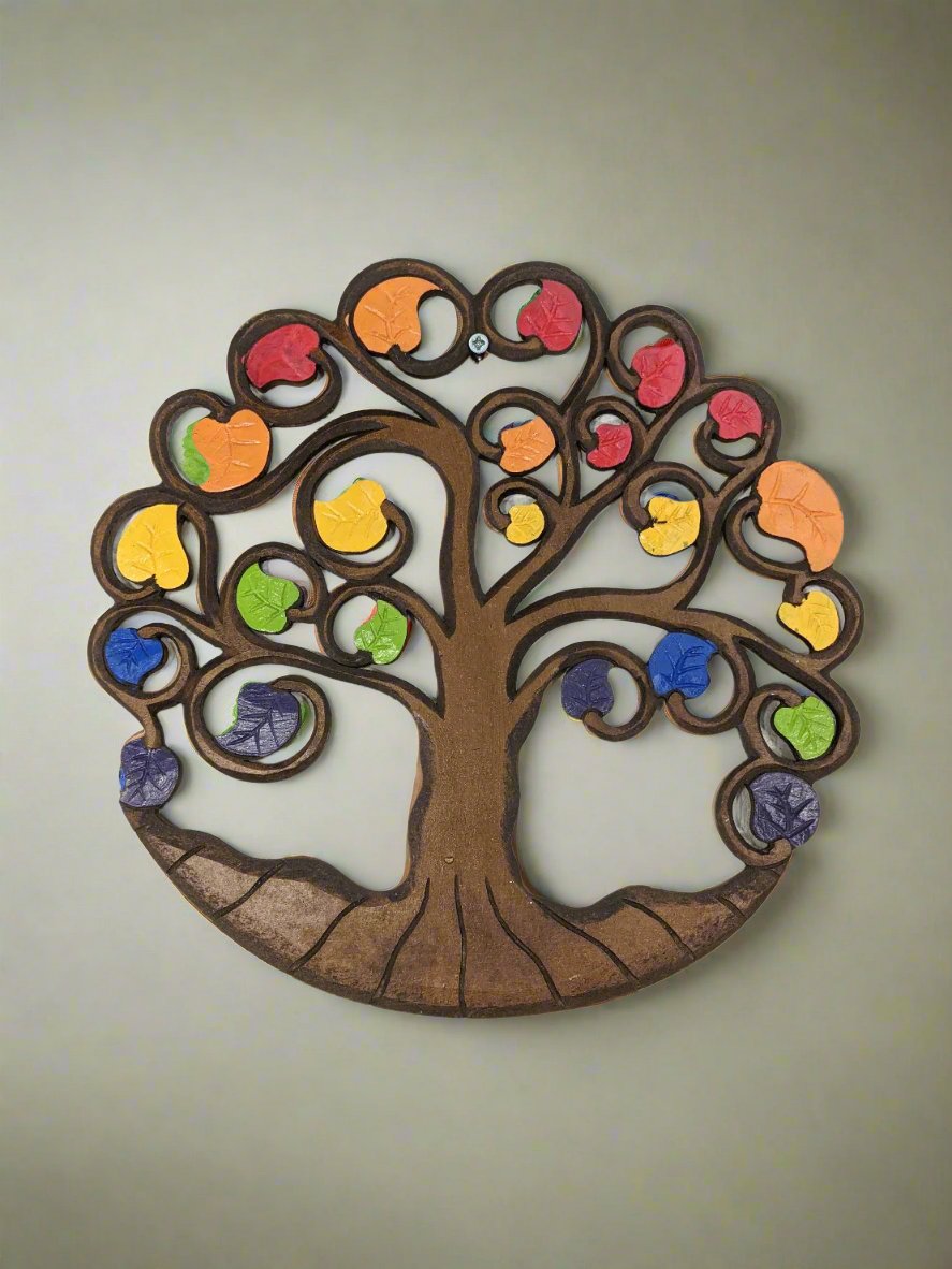 Multicolour Tree of Life Wall Hanger