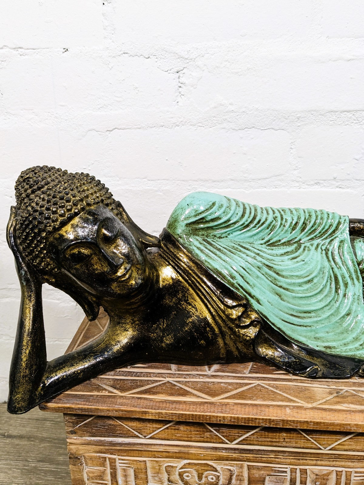 Buddha Laying In Robe