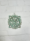Carved Mandala Plaque