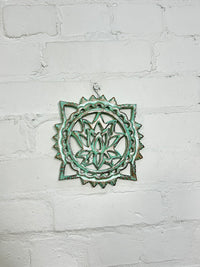 Carved Mandala Plaque