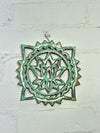 Carved Mandala Plaque