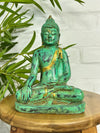 Resin Teal Buddha