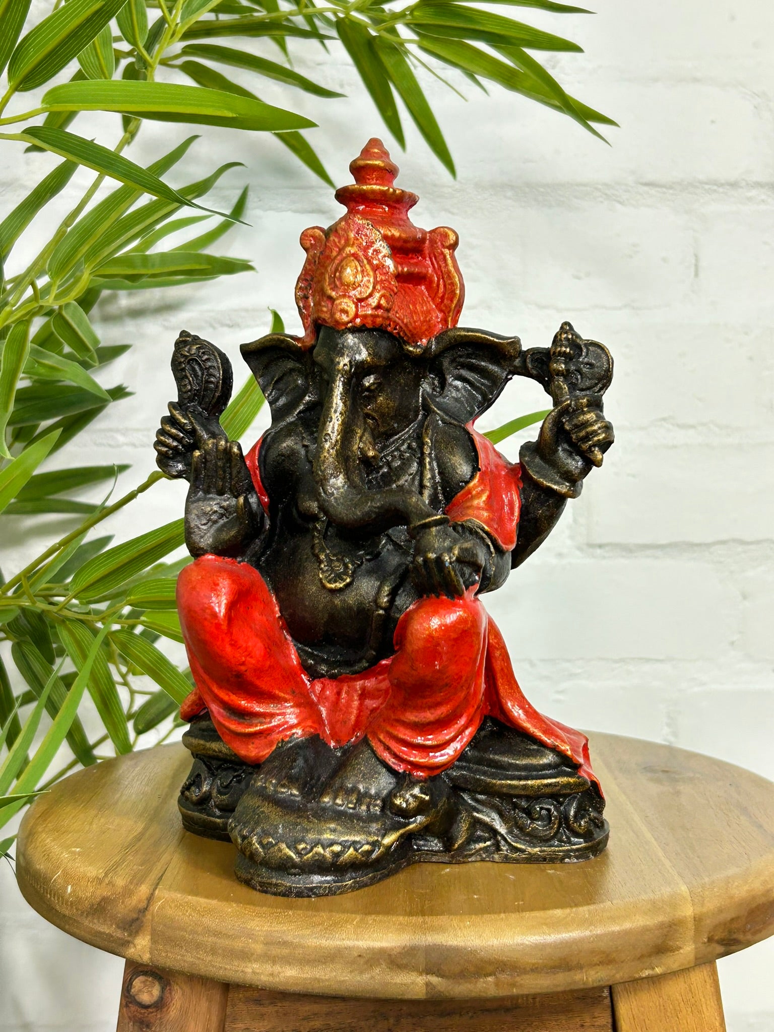 Orange & Gold Ganesha