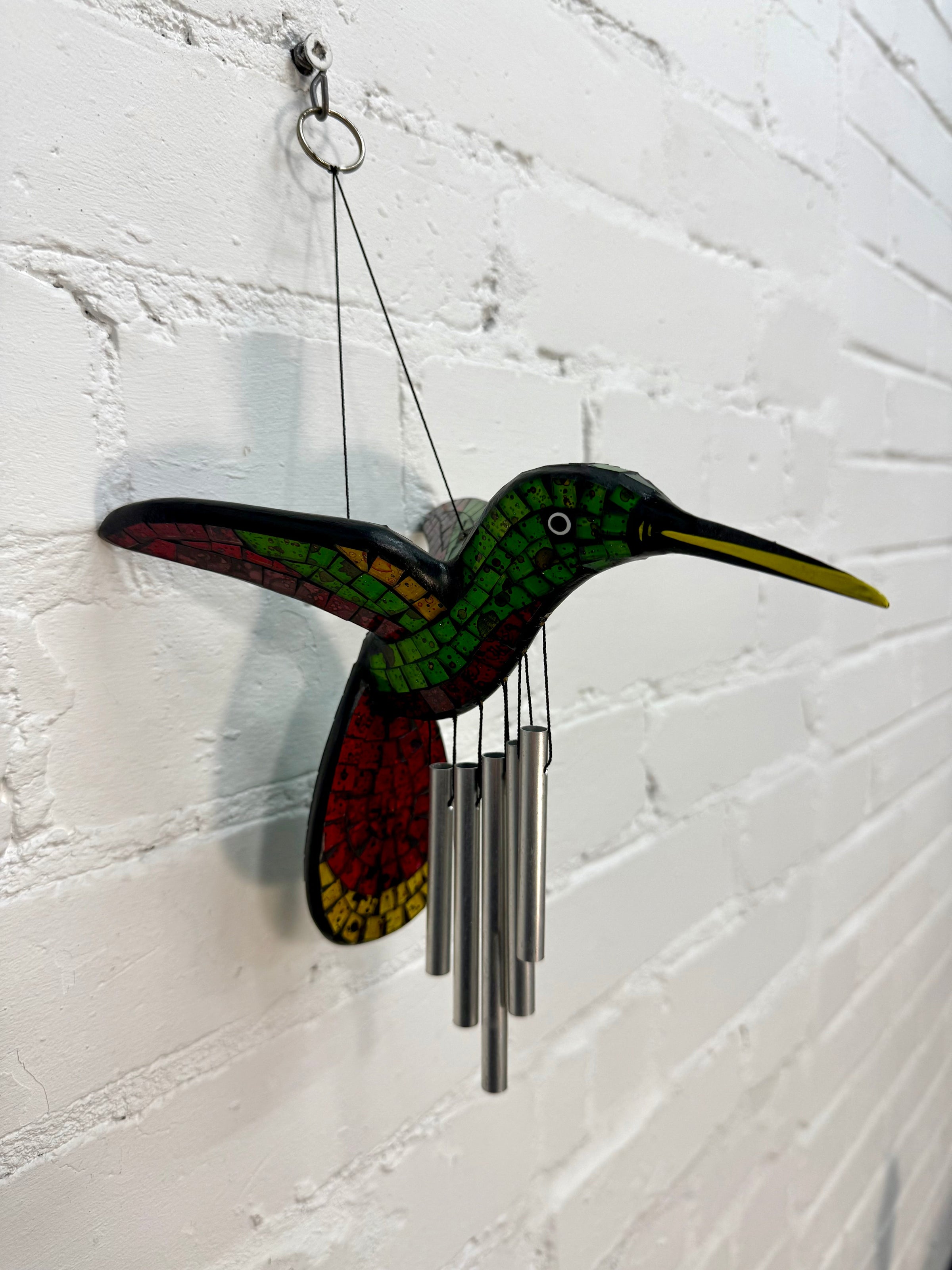 Mosaic Hummingird Chime