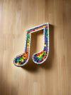 Rainbow Mosaic Musical Quaver