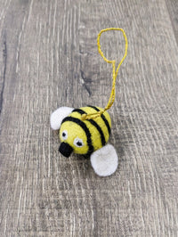 Small Felt Hanging Bee