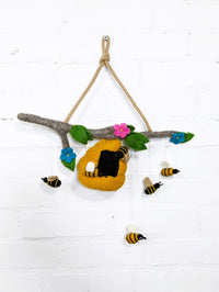 Felt Beehive Hanger