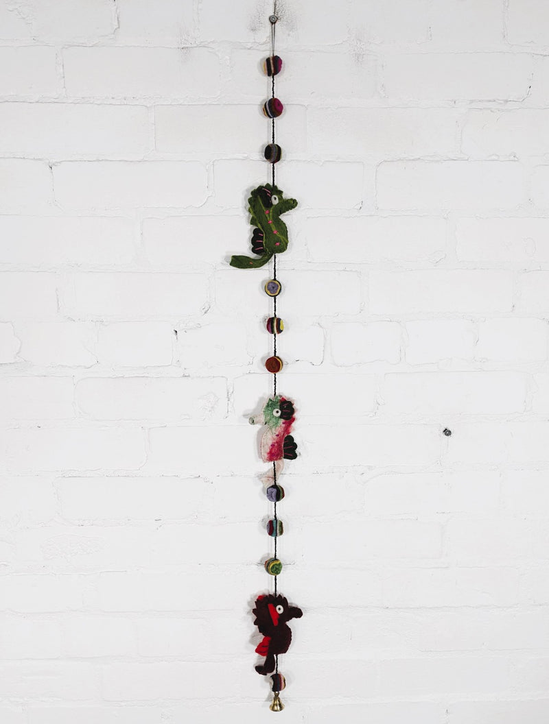 Felt Seahorse String