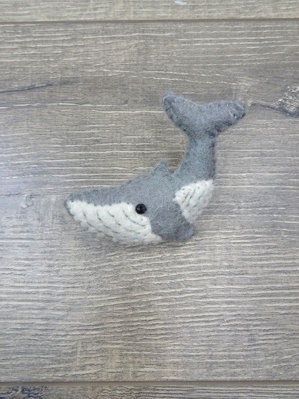 Whale Brooch