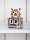 Wooden Cat Calendar